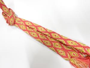 正絹　手組帯締め